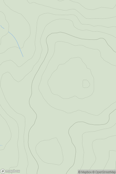 Thumbnail image for Rushy Hill [Lancashire, Cheshire and S Pennines] [SD735236] showing contour plot for surrounding peak